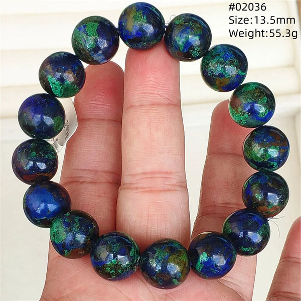 Blue Malachite Azurite Bracelet-ToShay.org