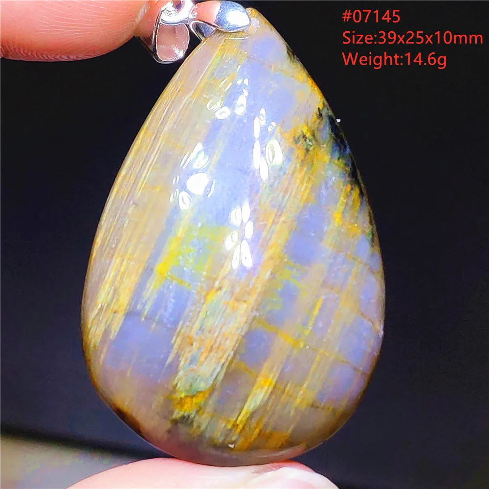 Blue Pietersite Pendant-ToShay.org