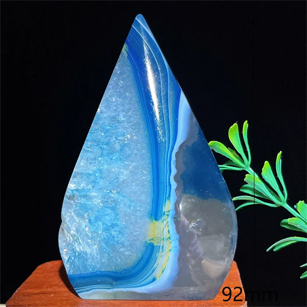 Blue Lace Agate Flame-ToShay.org
