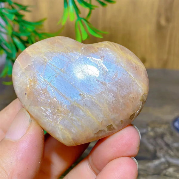 Orange Moonstone Heart-ToShay.org
