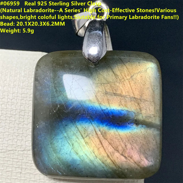 Rainbow Labradorite Pendants-ToShay.org