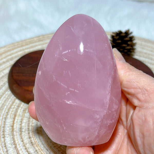 Pink Rose Quartz Flame-ToShay.org