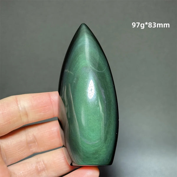 Rainbow Obsidian Torch-ToShay.org