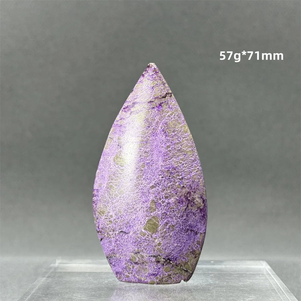 Purple Stone Torch-ToShay.org