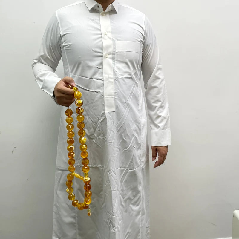 Yellow Insect Beads Tasbih-ToShay.org