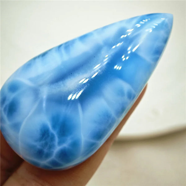 Blue Larimar Pendant-ToShay.org