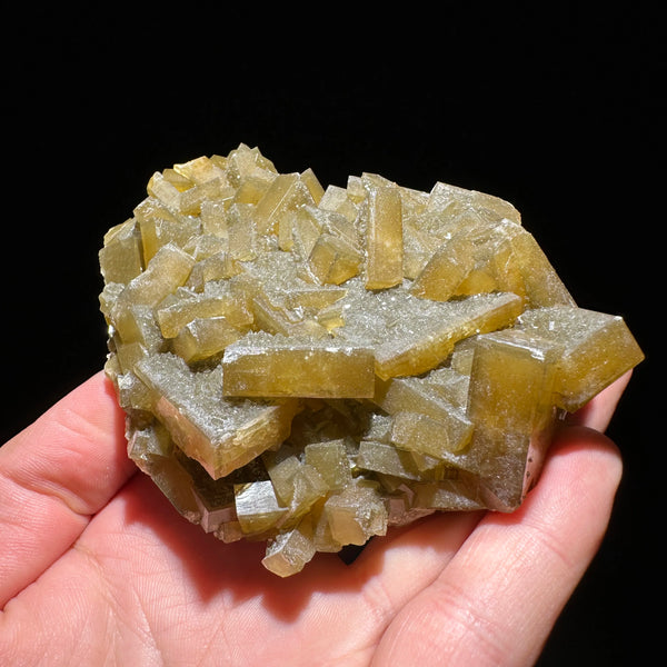 Yellow Barite Drusy Crystal-ToShay.org