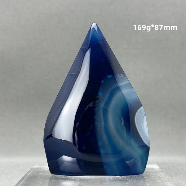 Blue Agate Torch-ToShay.org