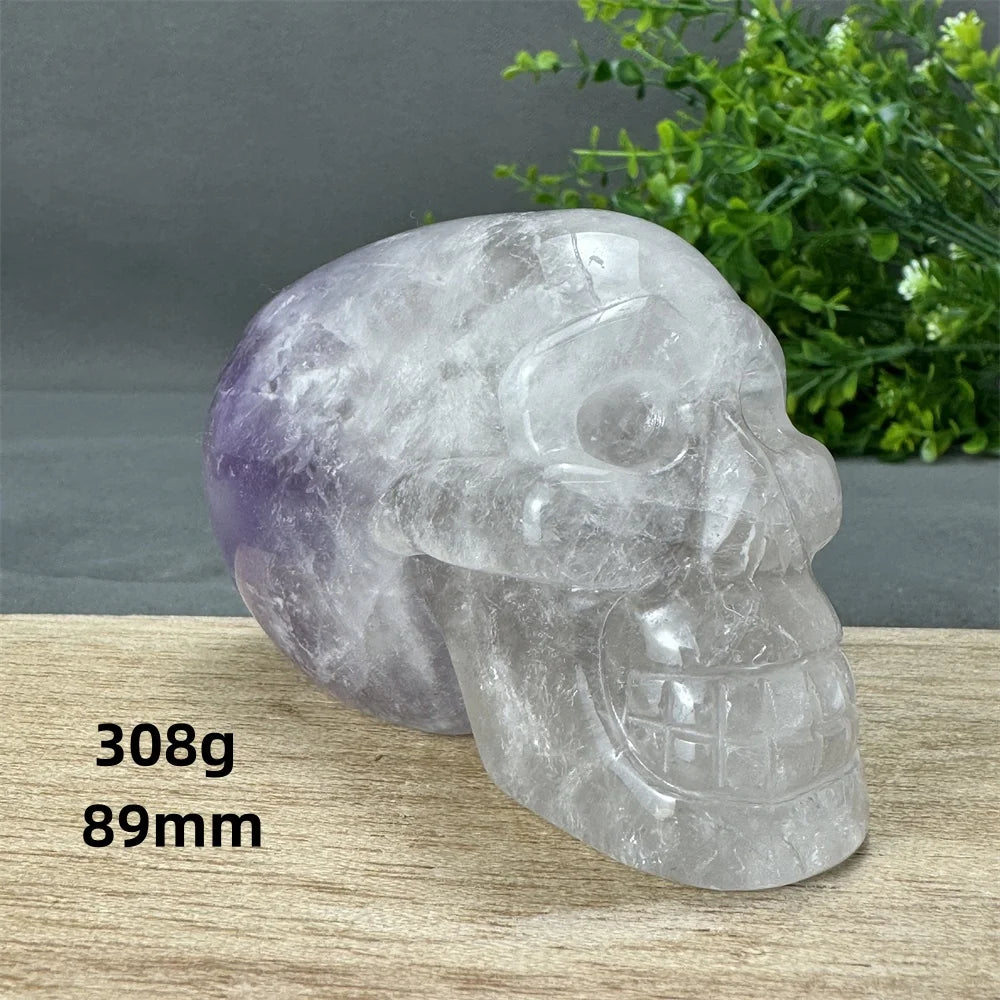 Purple Amethyst Skulls-ToShay.org