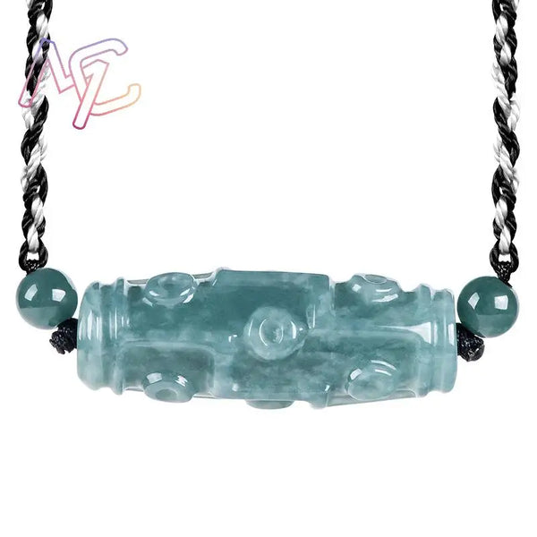 Blue Jadeite Tianzhu Pendant-ToShay.org