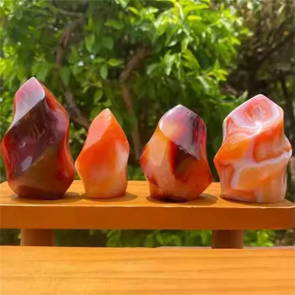 Red Agate Carnelian Flame-ToShay.org