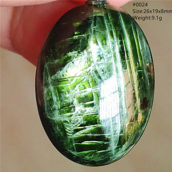 Green Diopside Pendant-ToShay.org