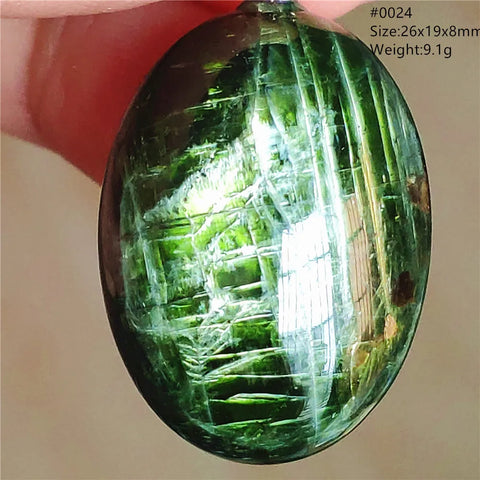 Green Diopside Pendant-ToShay.org