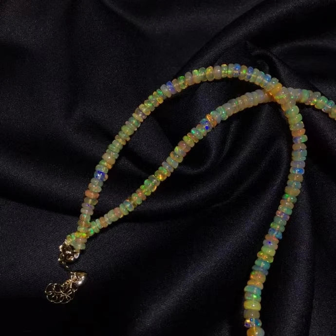Clear Opal Abacus Beads-ToShay.org