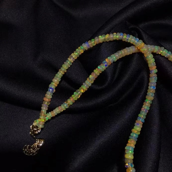 Clear Opal Abacus Beads-ToShay.org