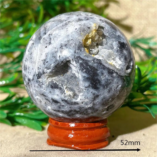 Purple Sphalerite Druzy Ball-ToShay.org