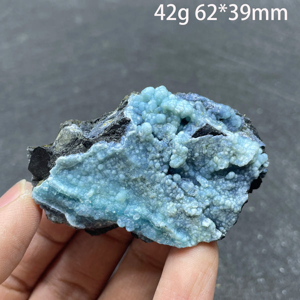 Blue Gibbsite Mineral Quartz-ToShay.org