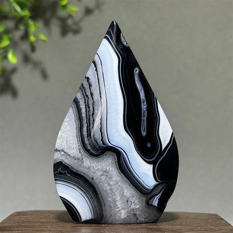 Black Agate Torch-ToShay.org