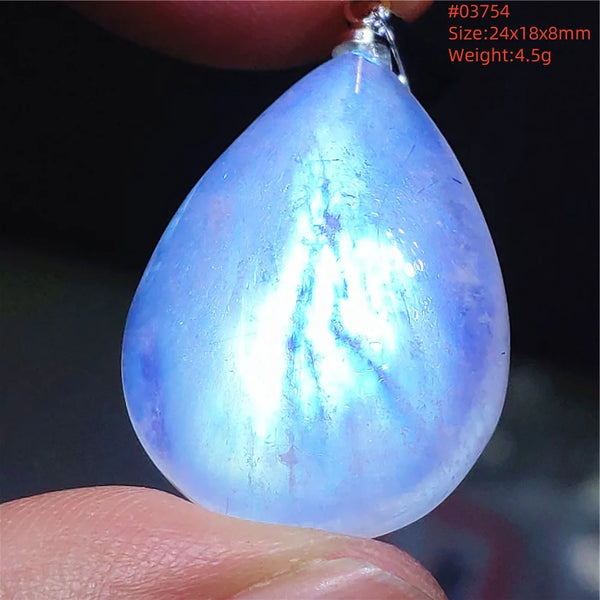 Blue Light Moonstone Pendant-ToShay.org
