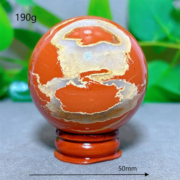 Red Jasper Ball-ToShay.org