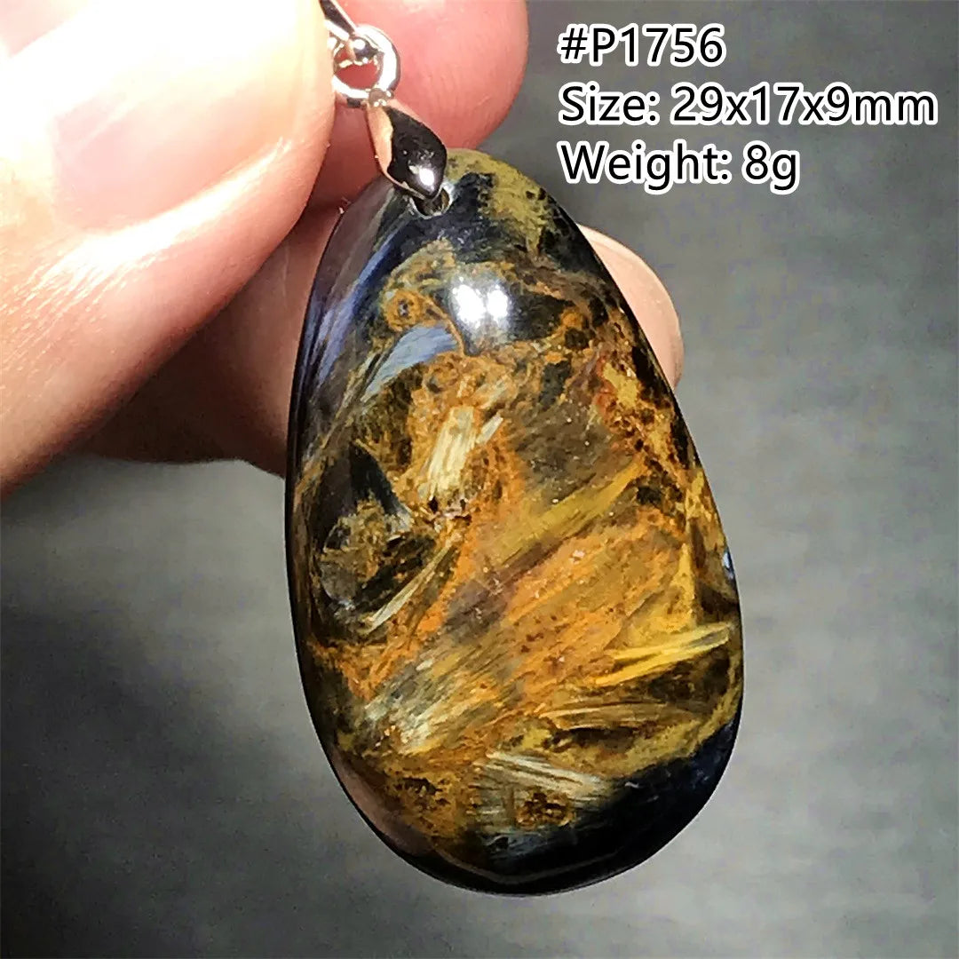 Blue Pietersite Pendant-ToShay.org