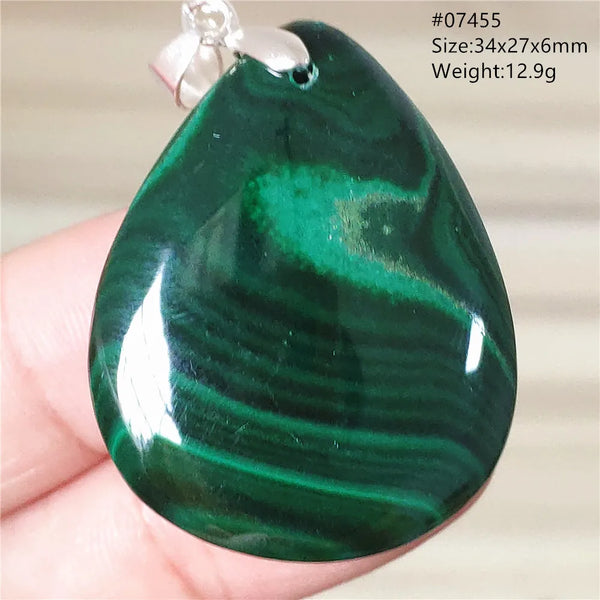 Green Malachite Pendant-ToShay.org