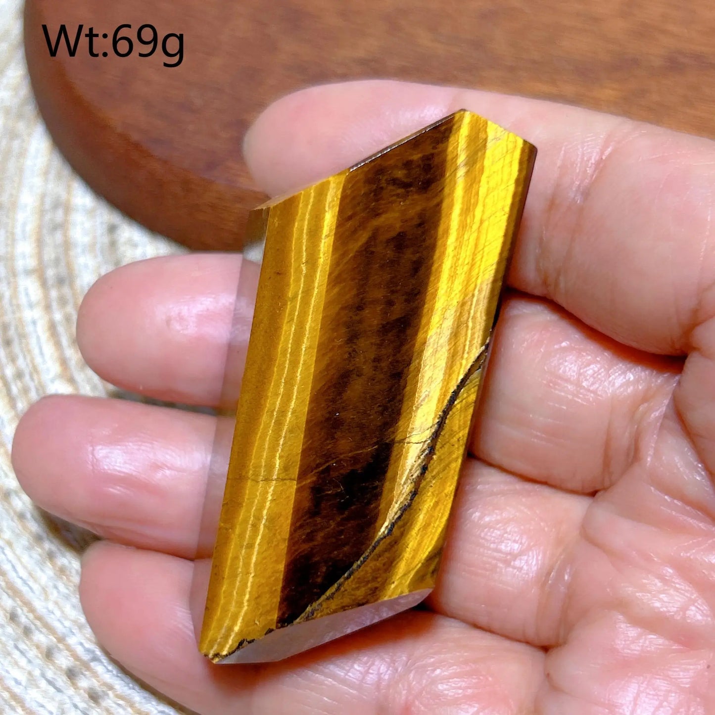 Blue Yellow Flash Tiger Eye-ToShay.org