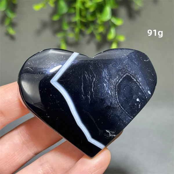 Black Agate Heart-ToShay.org
