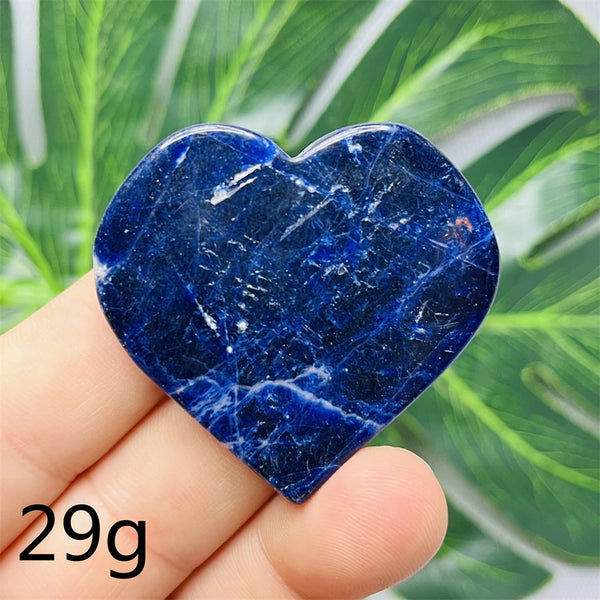 Blue Sodalite Heart-ToShay.org