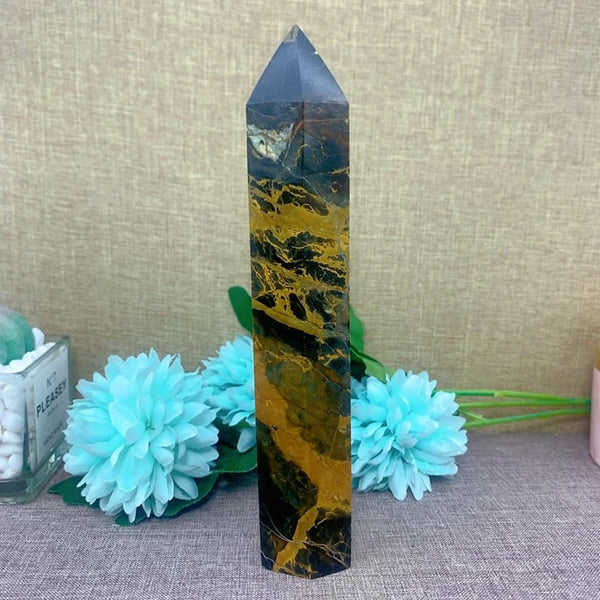Smokey Pietersite Quartz Point-ToShay.org