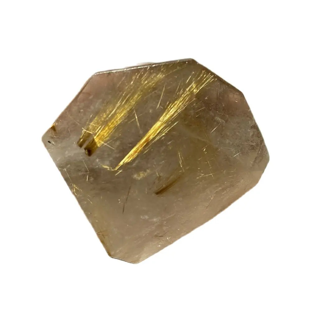 Gold Rutilated Quartz Rock-ToShay.org