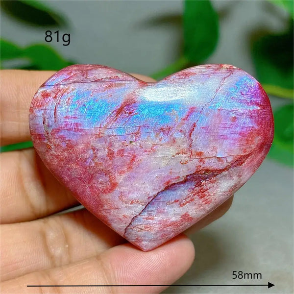 Red Moonstone Heart-ToShay.org
