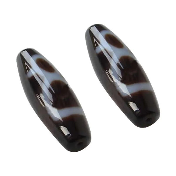 Tibetan Eye Agate Dzi Beads-ToShay.org