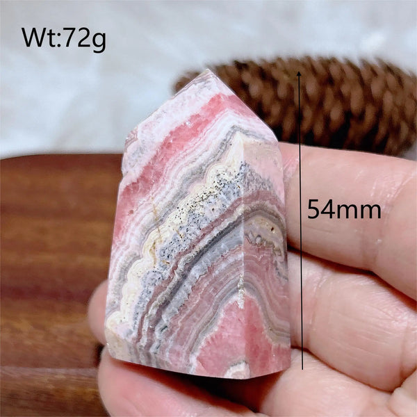Pink Rhodochrosite Point-ToShay.org