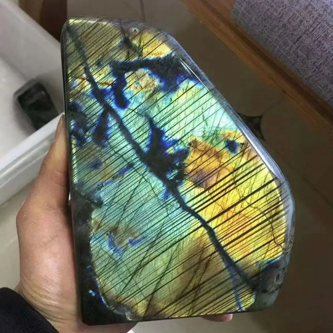 Blue Labradorite Moonstone-ToShay.org