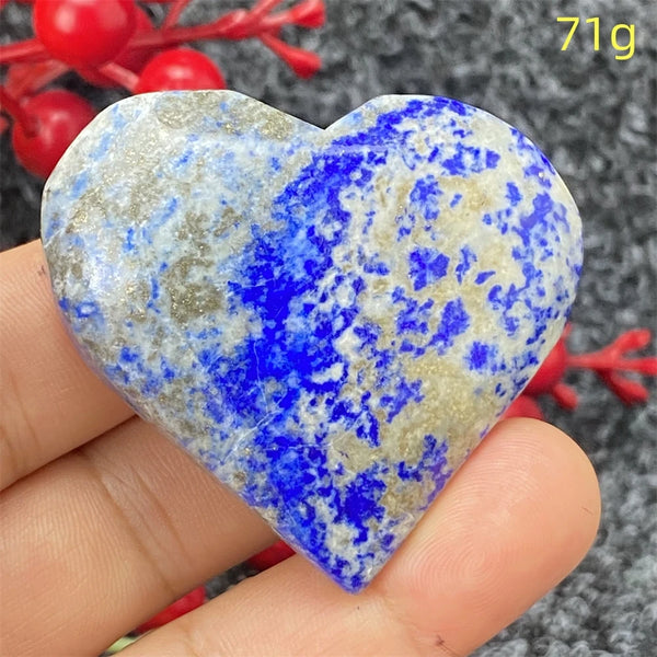 Blue Lapis Lazuli Heart-ToShay.org