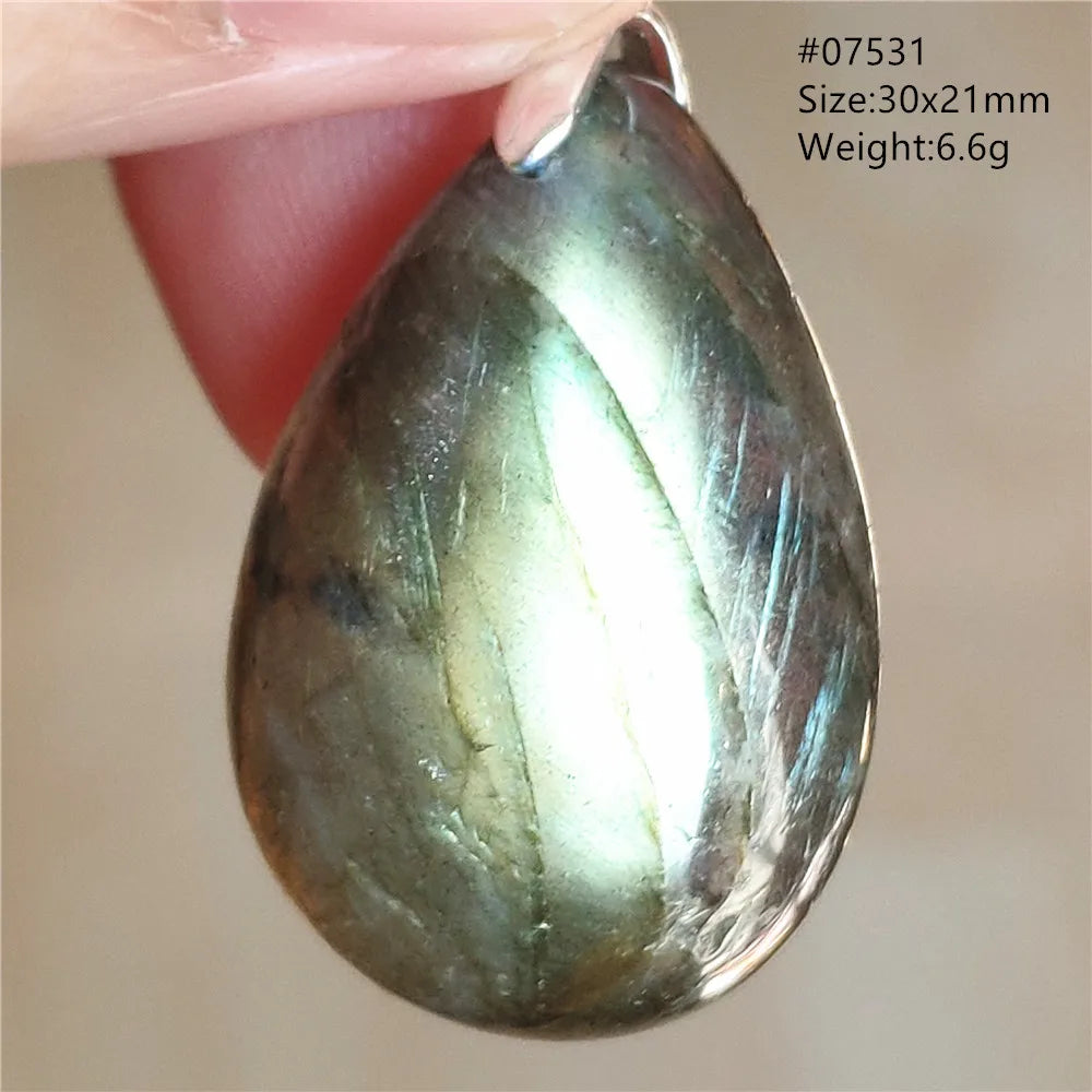 Blue Light Labradorite Pendant-ToShay.org