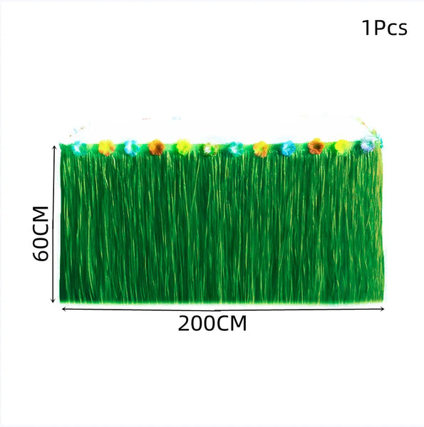 Grass Table Skirt-ToShay.org