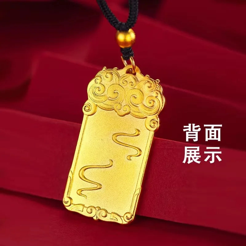Gold Clouds Pendant-ToShay.org