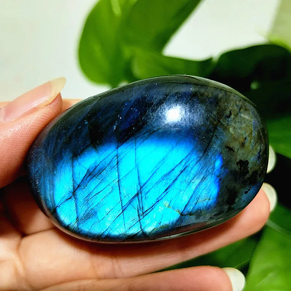 Blue Labradorite Palm Stones-ToShay.org