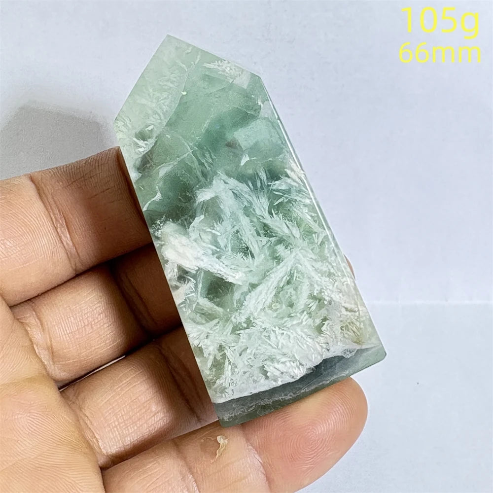 Rainbow Fluorite Crystal Point-ToShay.org