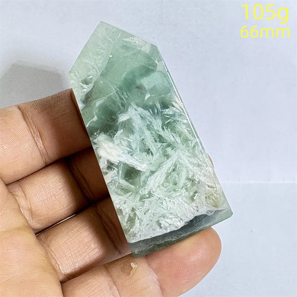 Rainbow Fluorite Crystal Point-ToShay.org
