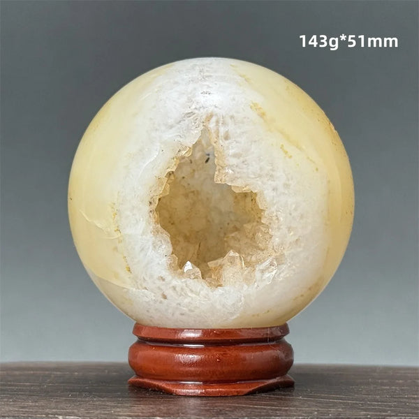 Yellow Quartz Agate Druzy-ToShay.org