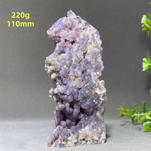 Purple Grape Agate Tower-ToShay.org