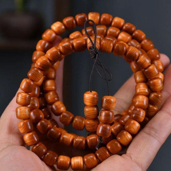 Wood Buddha Beads Bracelet-ToShay.org