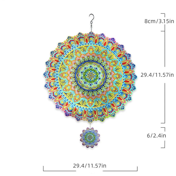 Mandala Wind Spinner-ToShay.org