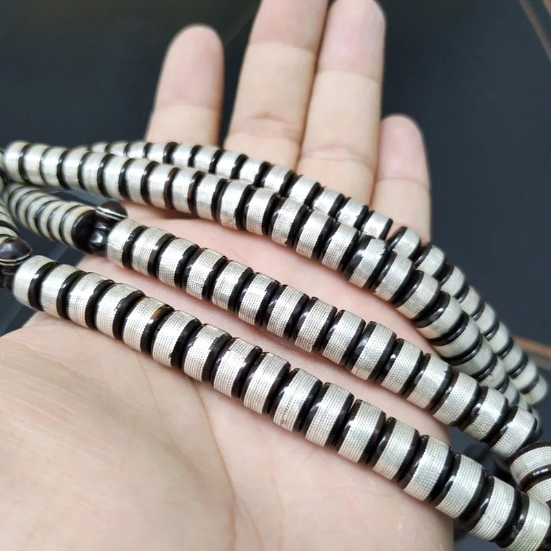 Silver Kuka Inlay Tasbih-ToShay.org