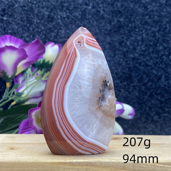 Red Lace Agate Flame-ToShay.org