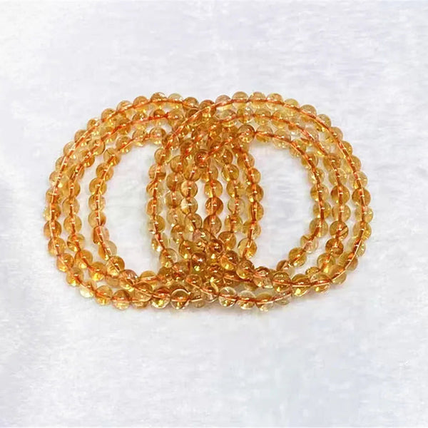 Yellow Citrine Wrap Bracelet-ToShay.org