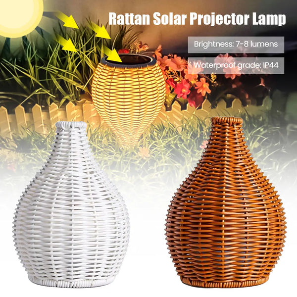 Rattan Solar Lantern-ToShay.org